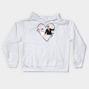 Pam and Jim Kids Hoodie